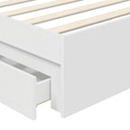 Cama con almacenamiento 75 x 190 cm Madera de ingeniería
