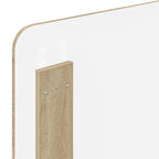 Cama con almacenamiento con cabecera Roble Sonoma 75 x 190 cm
