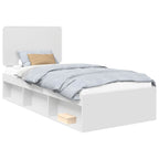 Estructura de cama 100 x 200 cm Madera de pino macizo
