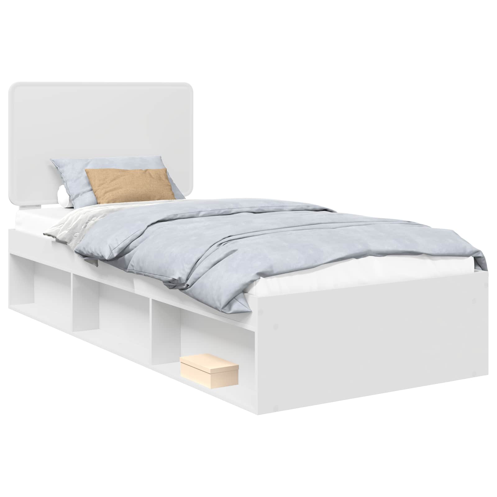 Estructura de cama 100 x 200 cm Madera de pino macizo