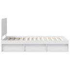 Estructura de cama 100 x 200 cm Madera de pino macizo