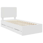 Estructura de cama con cajón 100 x 200 cm Madera Ingenieril