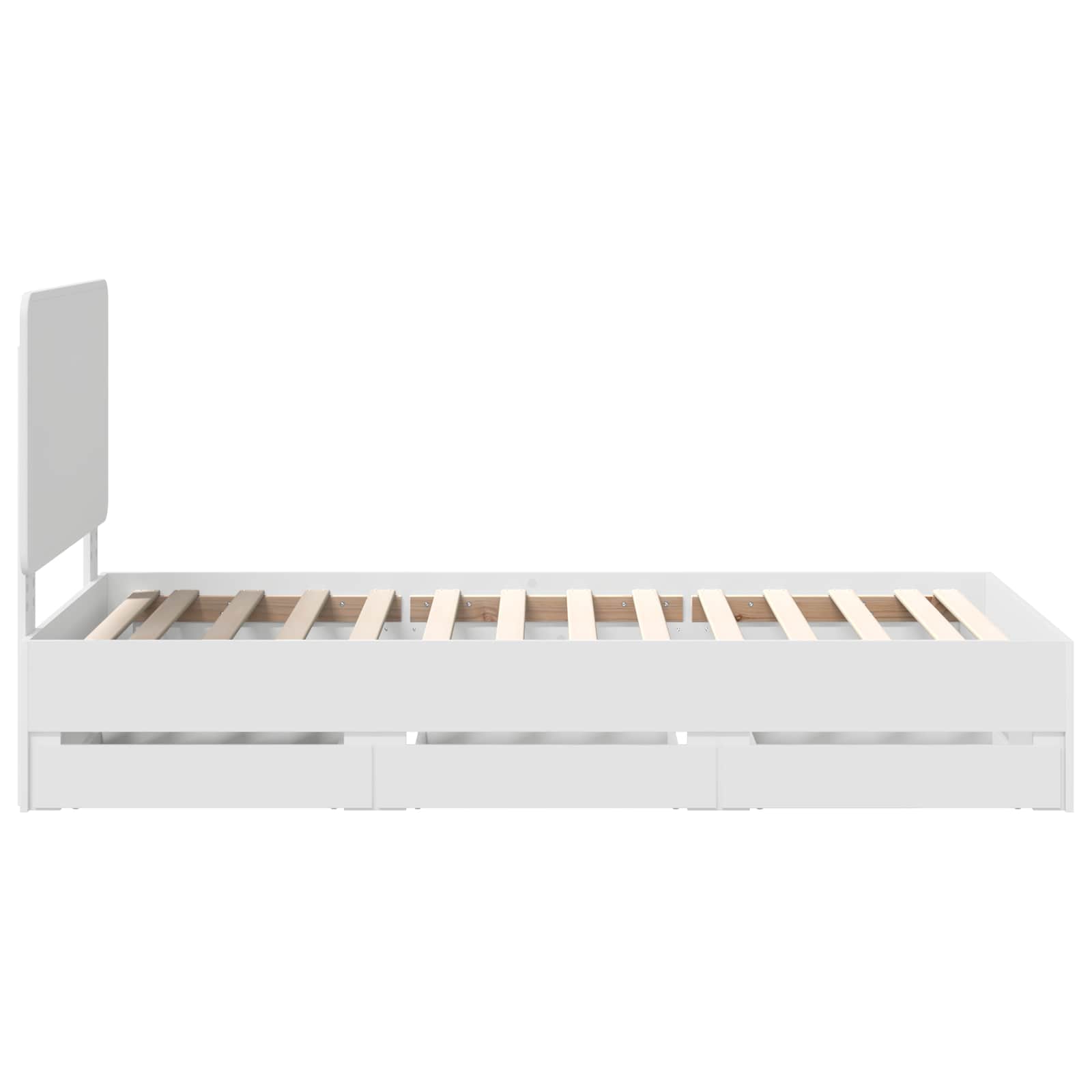 Estructura de cama con cajón 100 x 200 cm Madera Ingenieril