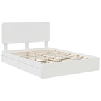 Cama con almacenamiento 140 x 190 cm Madera de ingeniería
