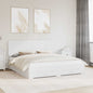 Estructura de cama con cabecera Gris Concreto 100 x 200 cm