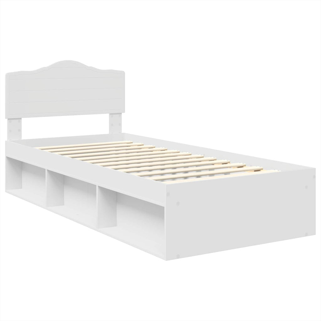Estructura de cama 100 x 200 cm Madera de pino macizo
