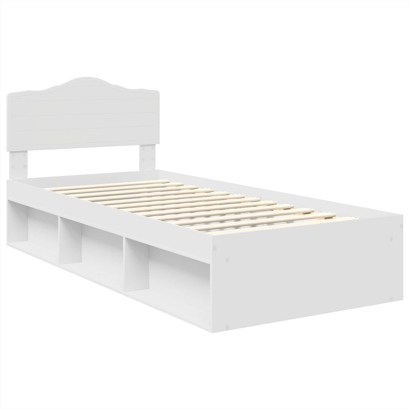 Estructura de cama 100 x 200 cm Madera de pino macizo