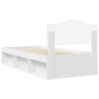 Estructura de cama 100 x 200 cm Madera de pino macizo
