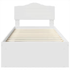 Estructura de cama 100 x 200 cm Madera de pino macizo