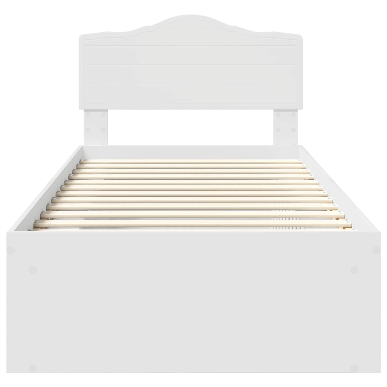 Estructura de cama 100 x 200 cm Madera de pino macizo
