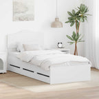 Estructura de cama con cajón 100 x 200 cm Madera Ingenieril
