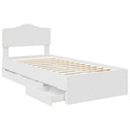 Estructura de cama con cajón 100 x 200 cm Madera Ingenieril