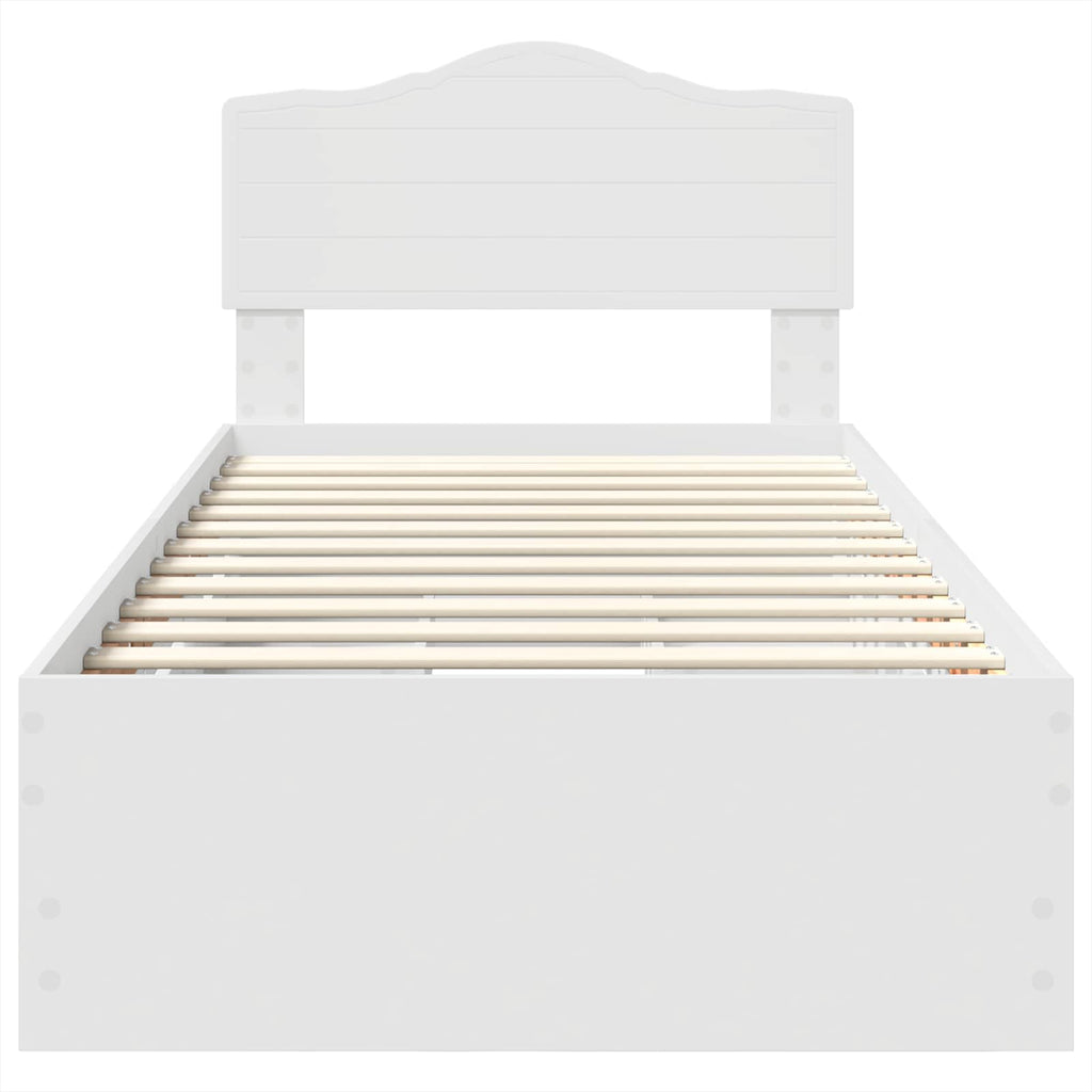 Estructura de cama con cajón 100 x 200 cm Madera Ingenieril