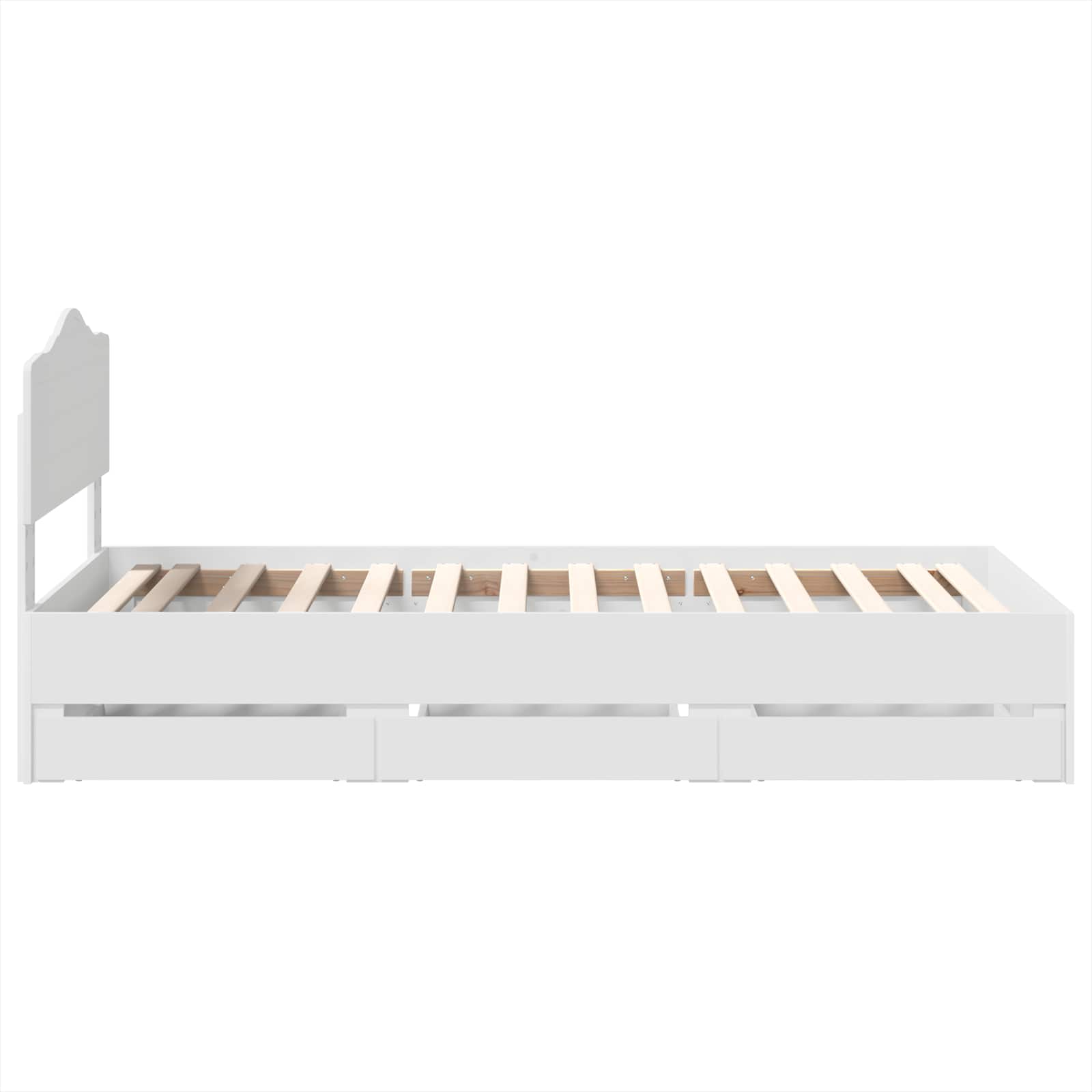 Estructura de cama con cajón 100 x 200 cm Madera Ingenieril