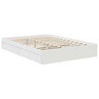Cama con almacenamiento 140 x 190 cm Madera de ingeniería