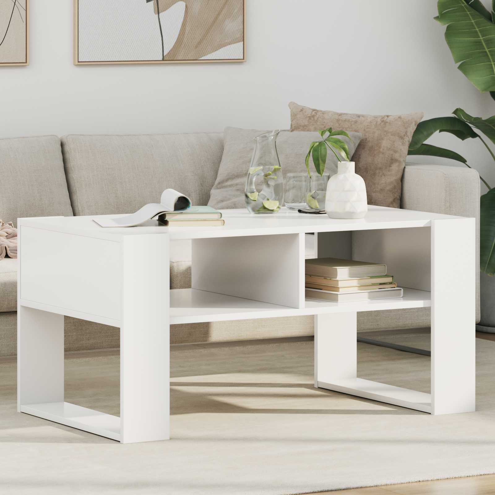 Coffee Table 66 x 53 x 45 cm Engineered Wood