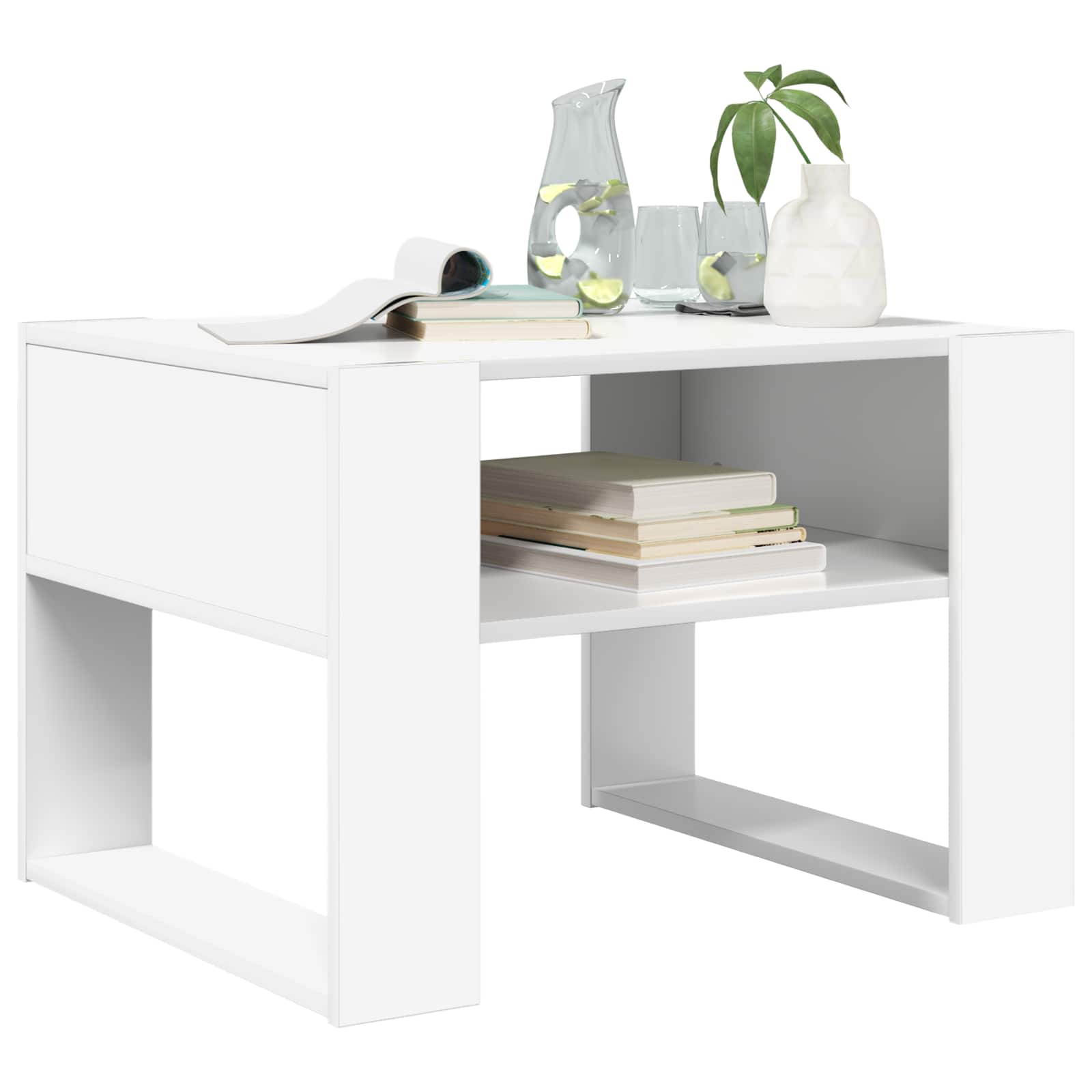 Mesa de Café 66 x 53 x 45 cm Madera de ingeniería