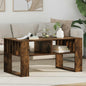 Mesa de centro carvalho fumado 66 x 49,5 x 45 cm