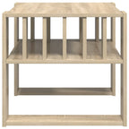Mesa de Café Roble Sonoma 66 x 49,5 x 45 cm