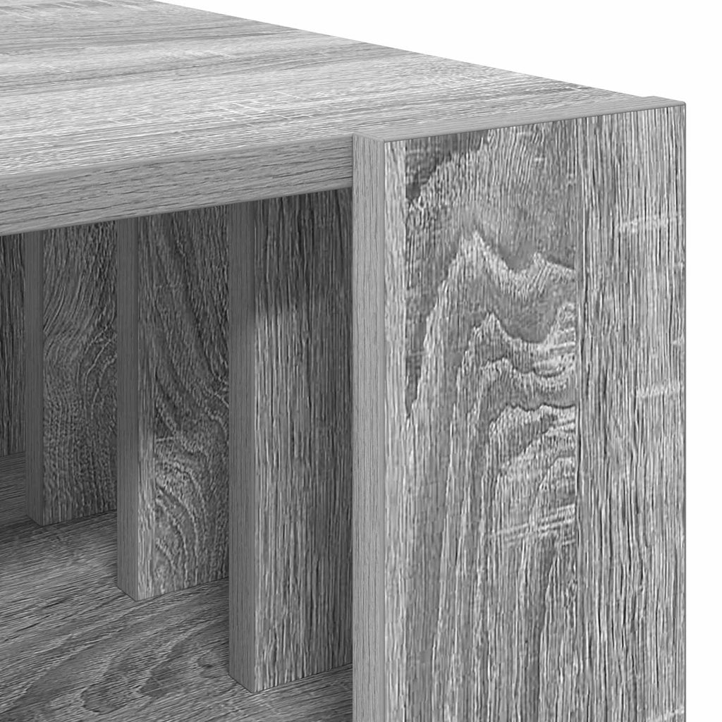 Mesa de Café Gris Sonoma 66 x 49,5 x 45 cm Madera de ingeniería