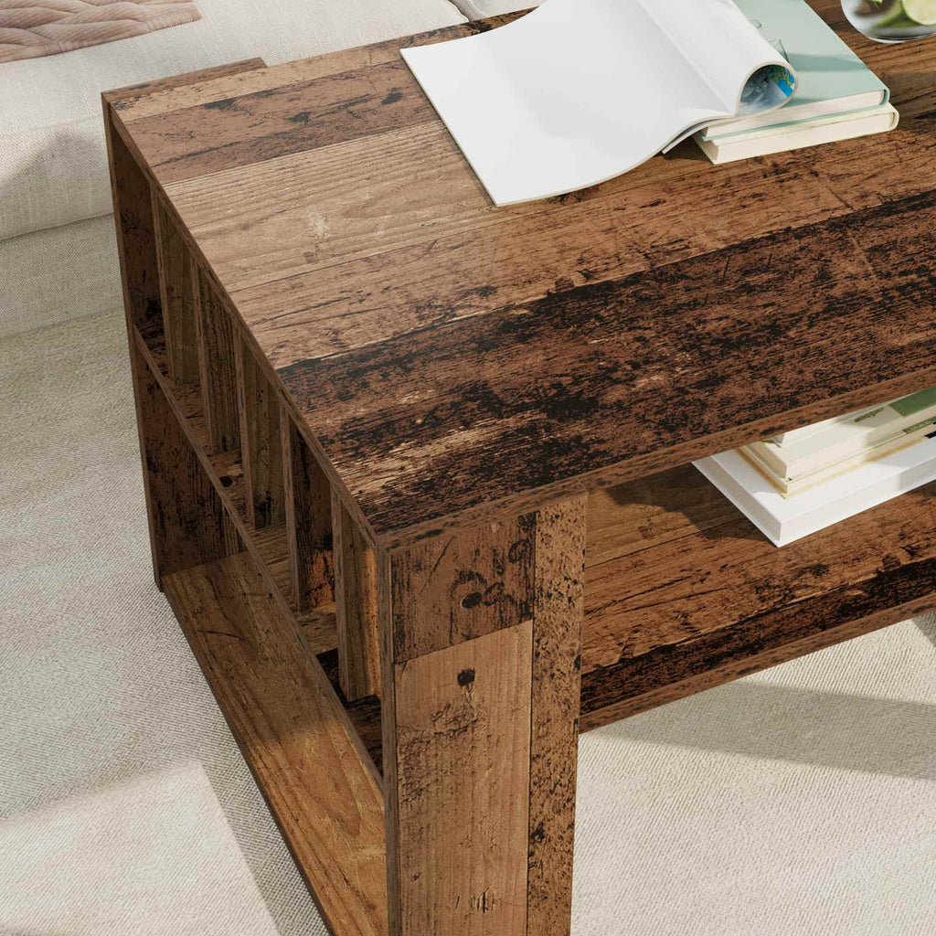 Mesa de Café Madera vieja 66 x 49,5 x 45 cm