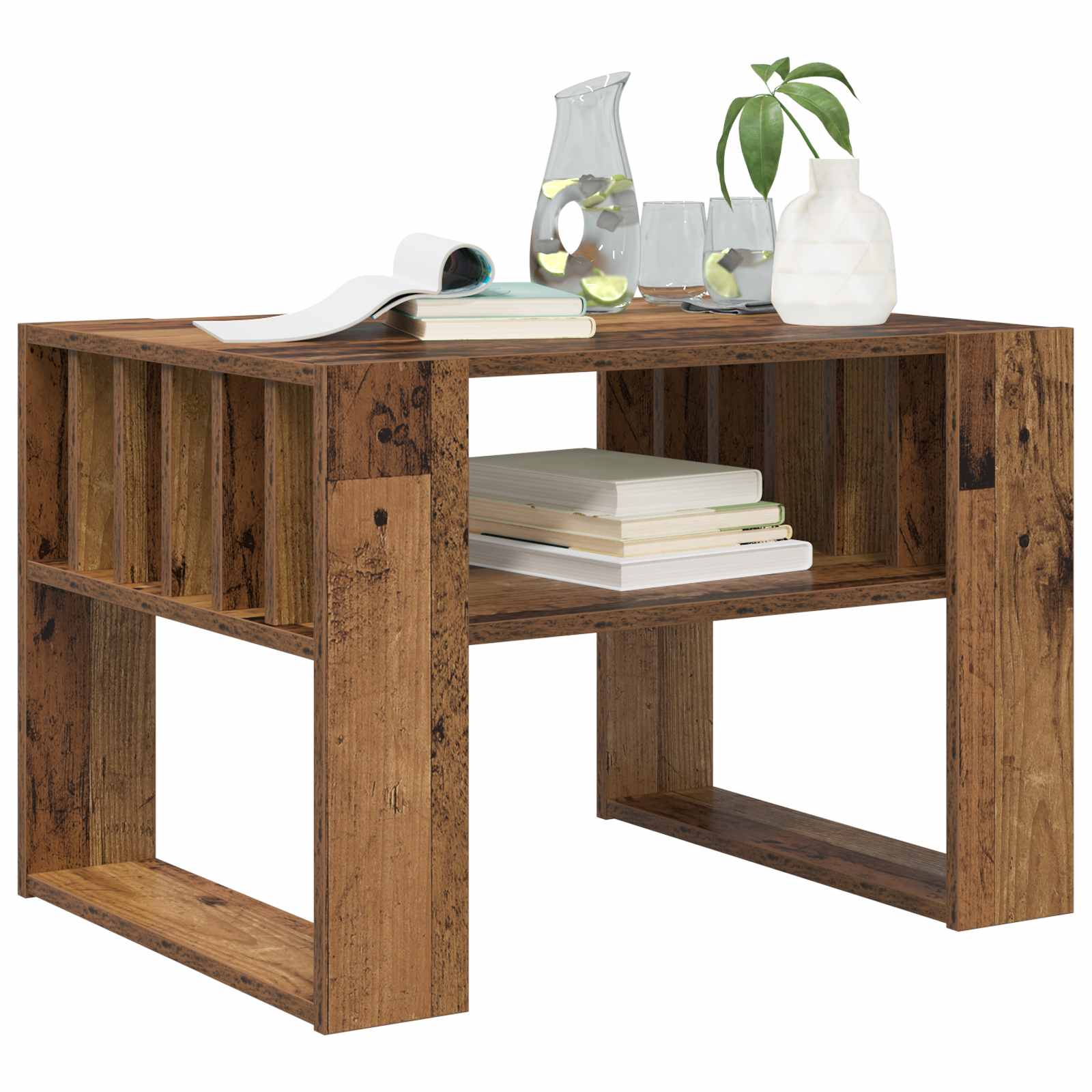 Mesa de Café Madera vieja 66 x 49,5 x 45 cm