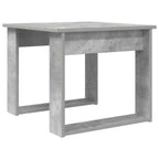 Juego de Mesas de Centro 2 pcs Gris Concreto