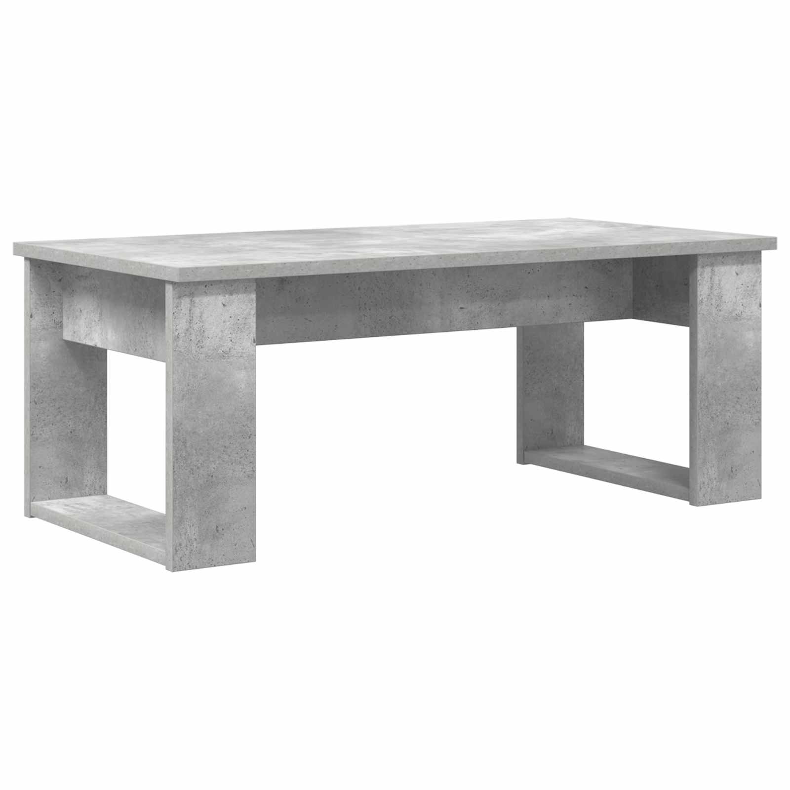 Juego de Mesas de Centro 2 pcs Gris Concreto