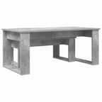 Juego de Mesas de Centro 2 pcs Gris Concreto