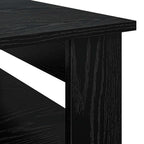 Mesa de Café Roble Negro 64 x 54 x 44 cm Madera de ingeniería