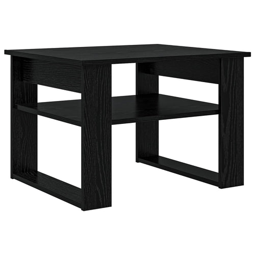 Mesa de Café Roble Negro 64 x 54 x 44 cm Madera de ingeniería