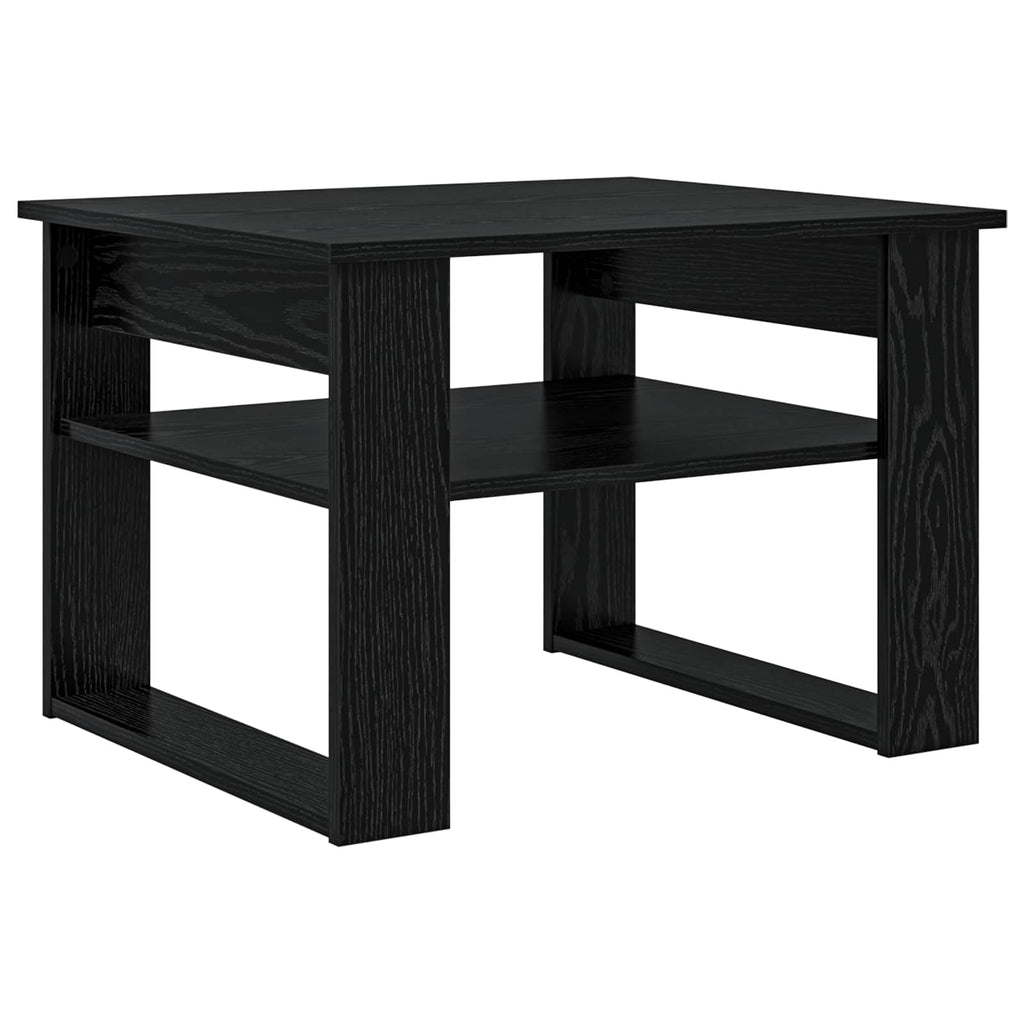 Mesa de Café Roble Negro 64 x 54 x 44 cm Madera de ingeniería