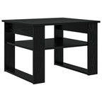 Mesa de Café Roble Negro 64 x 54 x 44 cm Madera de ingeniería