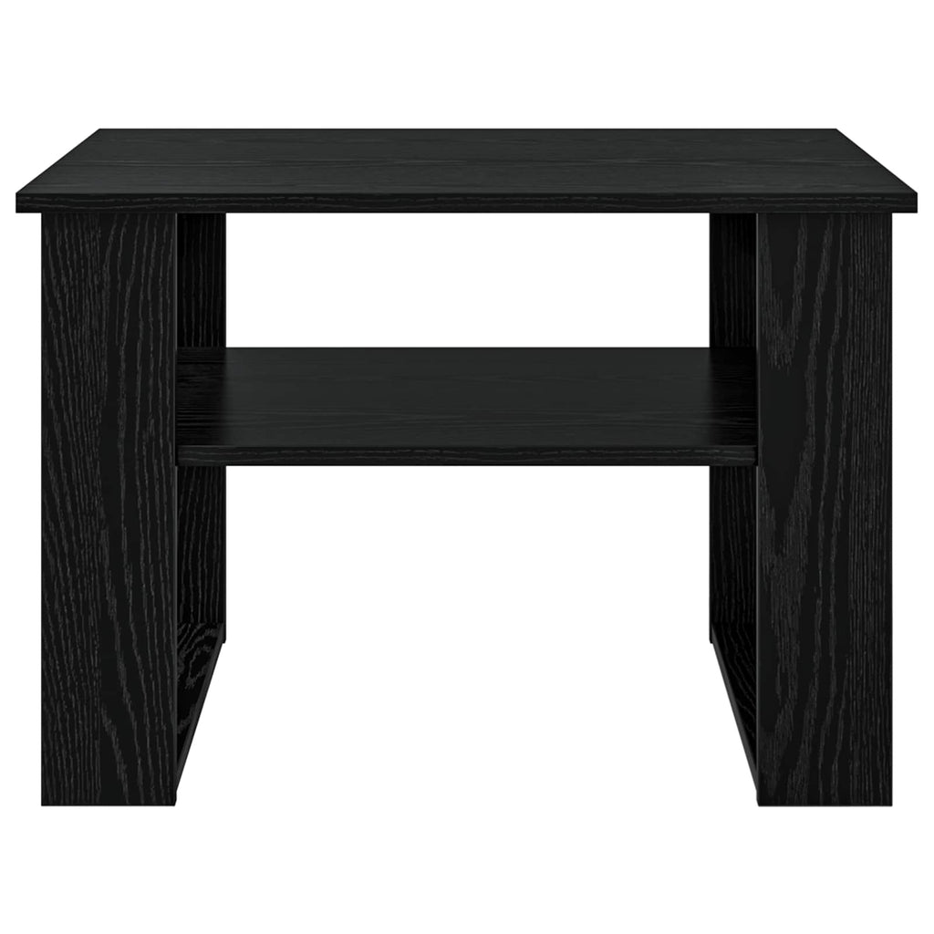 Mesa de Café Roble Negro 64 x 54 x 44 cm Madera de ingeniería