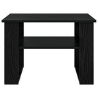 Mesa de Café Roble Negro 64 x 54 x 44 cm Madera de ingeniería