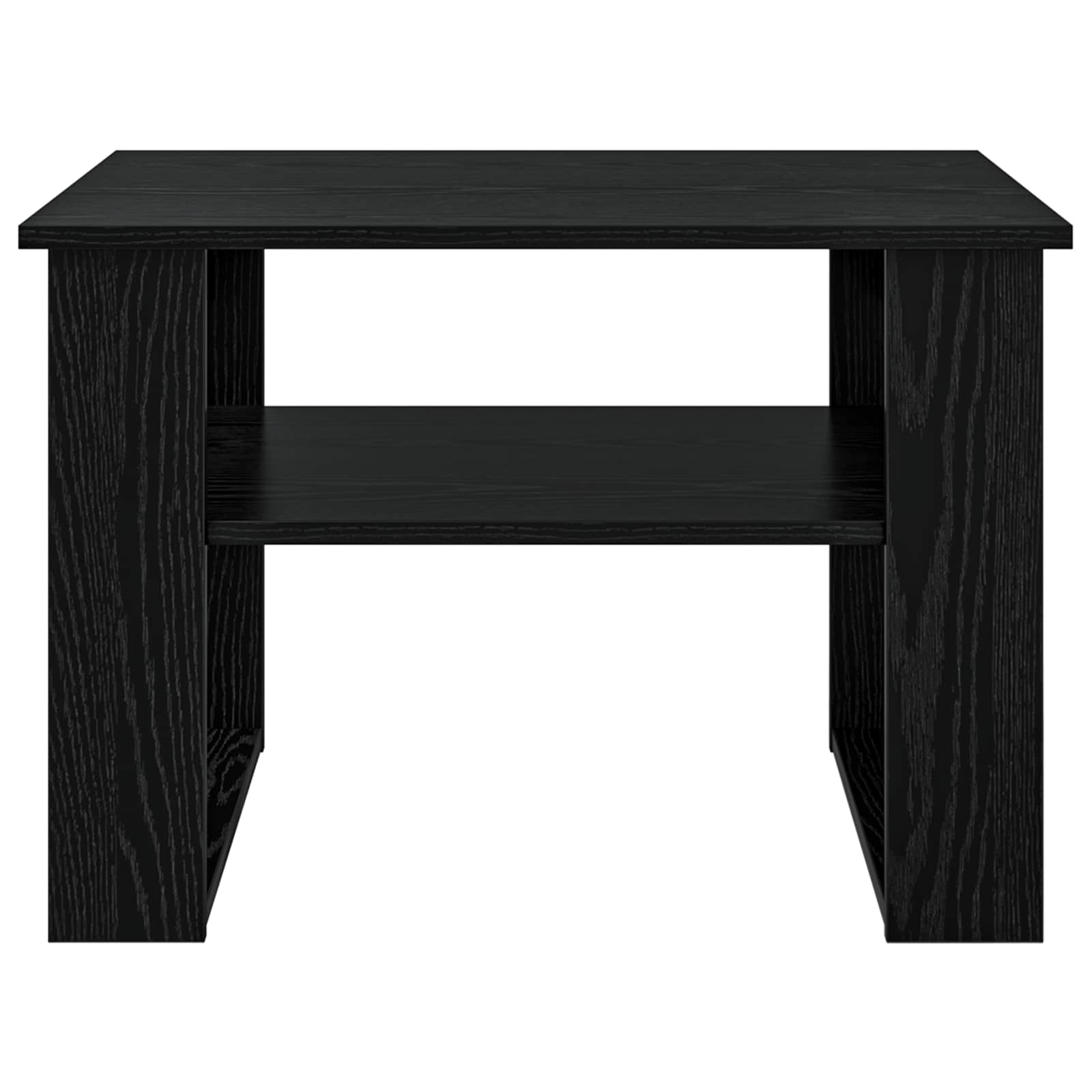 Mesa de Café Roble Negro 64 x 54 x 44 cm Madera de ingeniería