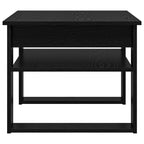 Mesa de Café Roble Negro 64 x 54 x 44 cm Madera de ingeniería
