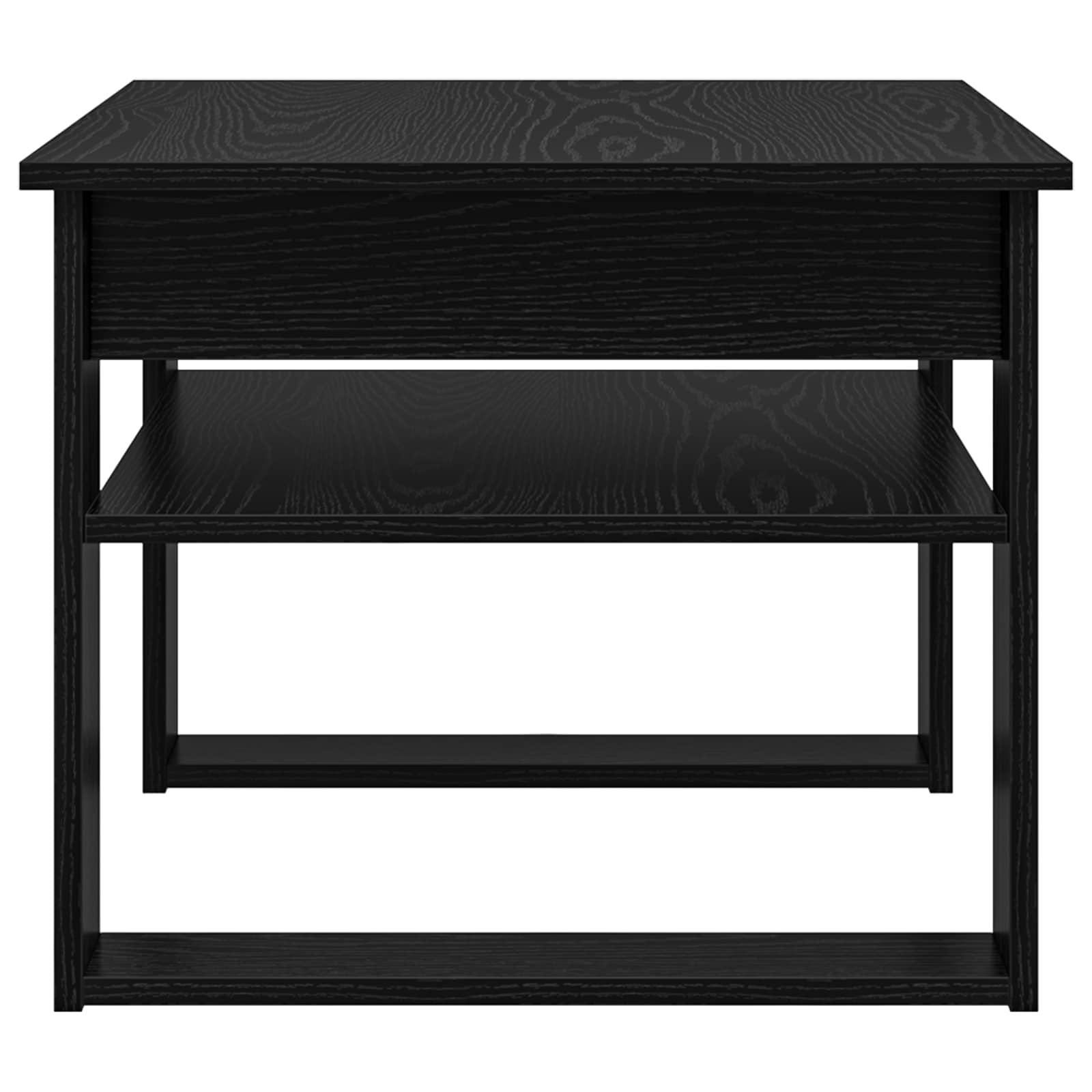 Mesa de Café Roble Negro 64 x 54 x 44 cm Madera de ingeniería