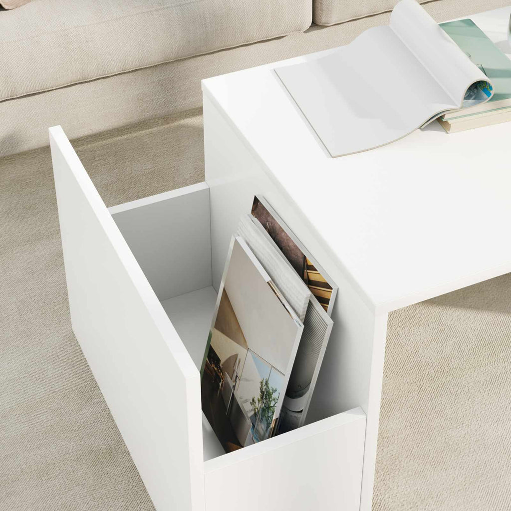 Mesa de Café 90 x 45 x 35 cm Madera de ingeniería