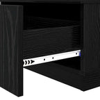 Mesa de Café Roble Negro 95 x 55 x 31 cm Madera de ingeniería