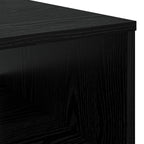 Mesa de Café Roble Negro 95 x 55 x 31 cm Madera de ingeniería