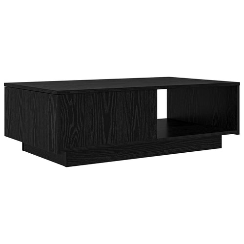 Mesa de Café Roble Negro 95 x 55 x 31 cm Madera de ingeniería