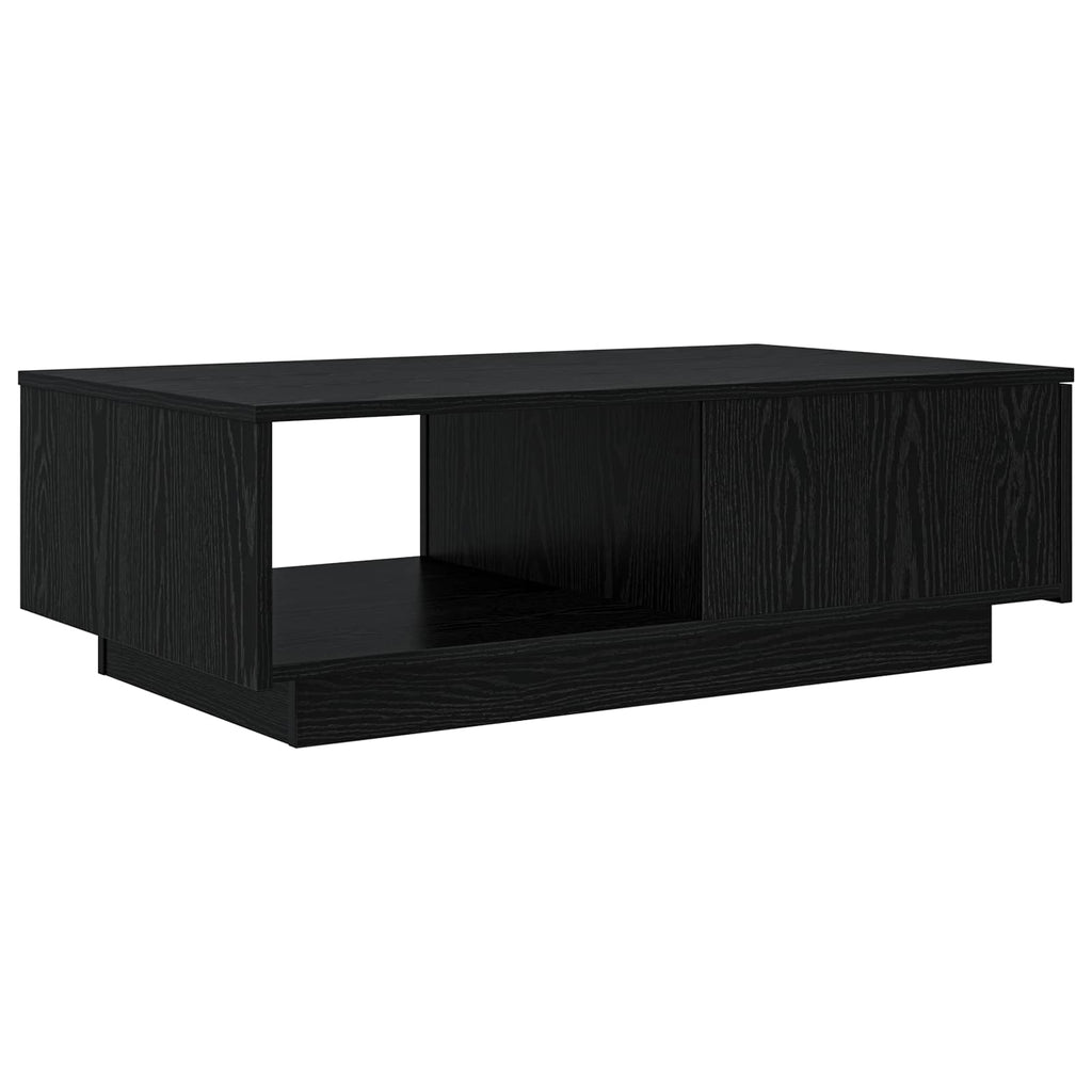 Mesa de Café Roble Negro 95 x 55 x 31 cm Madera de ingeniería