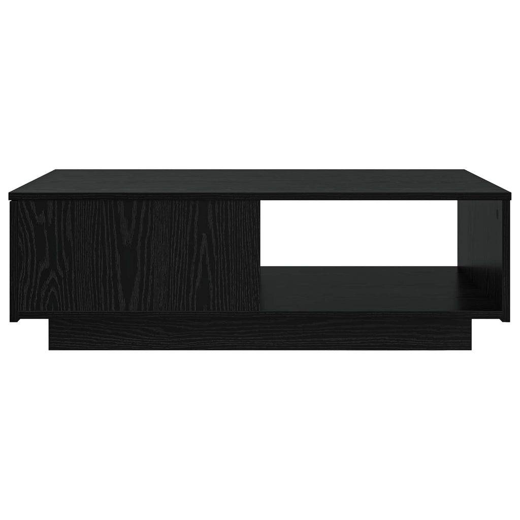 Mesa de Café Roble Negro 95 x 55 x 31 cm Madera de ingeniería