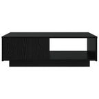 Mesa de Café Roble Negro 95 x 55 x 31 cm Madera de ingeniería