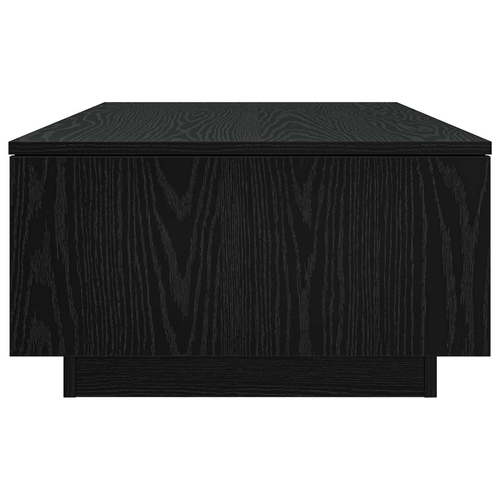 Mesa de Café Roble Negro 95 x 55 x 31 cm Madera de ingeniería