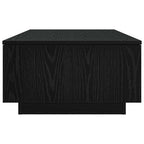 Mesa de Café Roble Negro 95 x 55 x 31 cm Madera de ingeniería