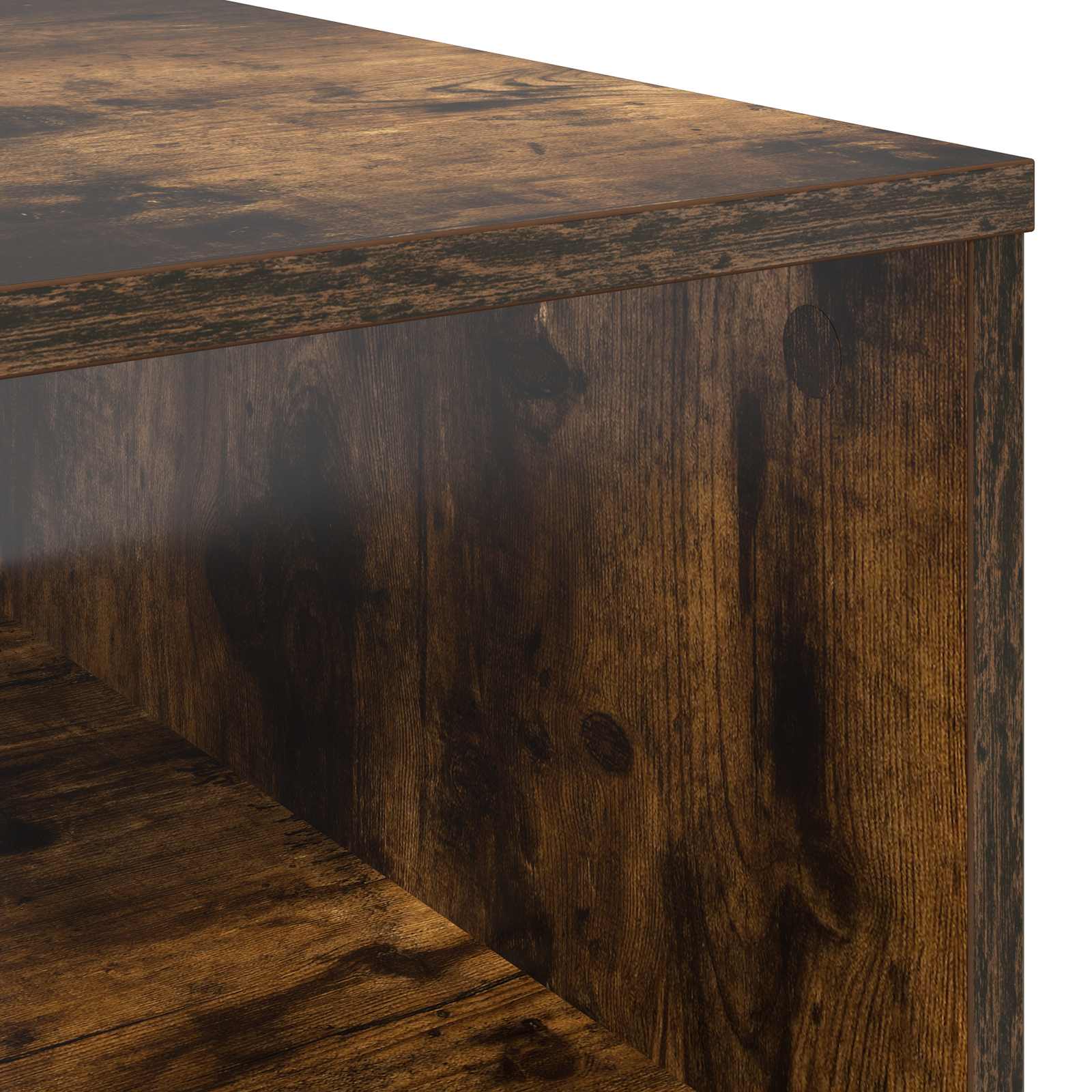 Mesa de Café Roble ahumado 95 x 55 x 31 cm Madera de ingeniería
