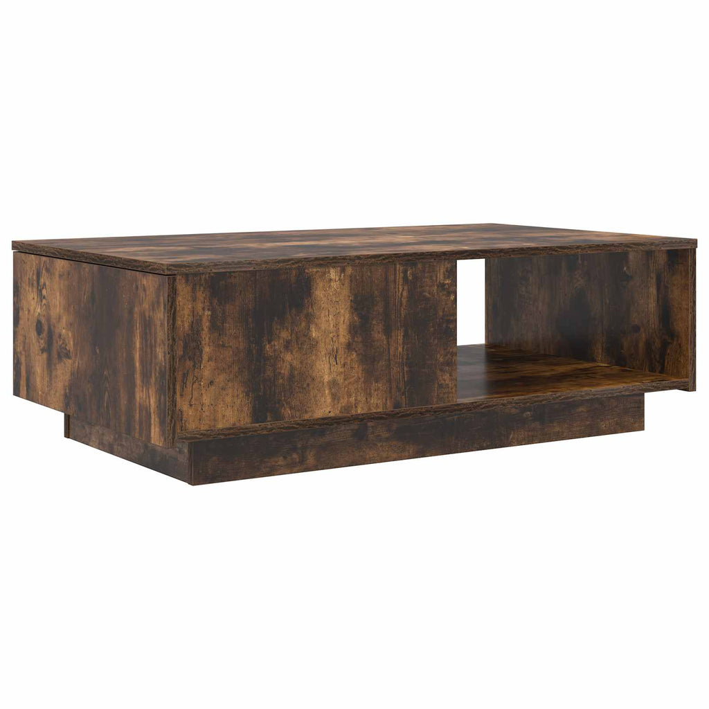 Mesa de Café Roble ahumado 95 x 55 x 31 cm Madera de ingeniería