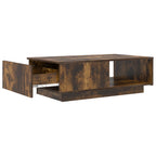 Mesa de Café Roble ahumado 95 x 55 x 31 cm Madera de ingeniería